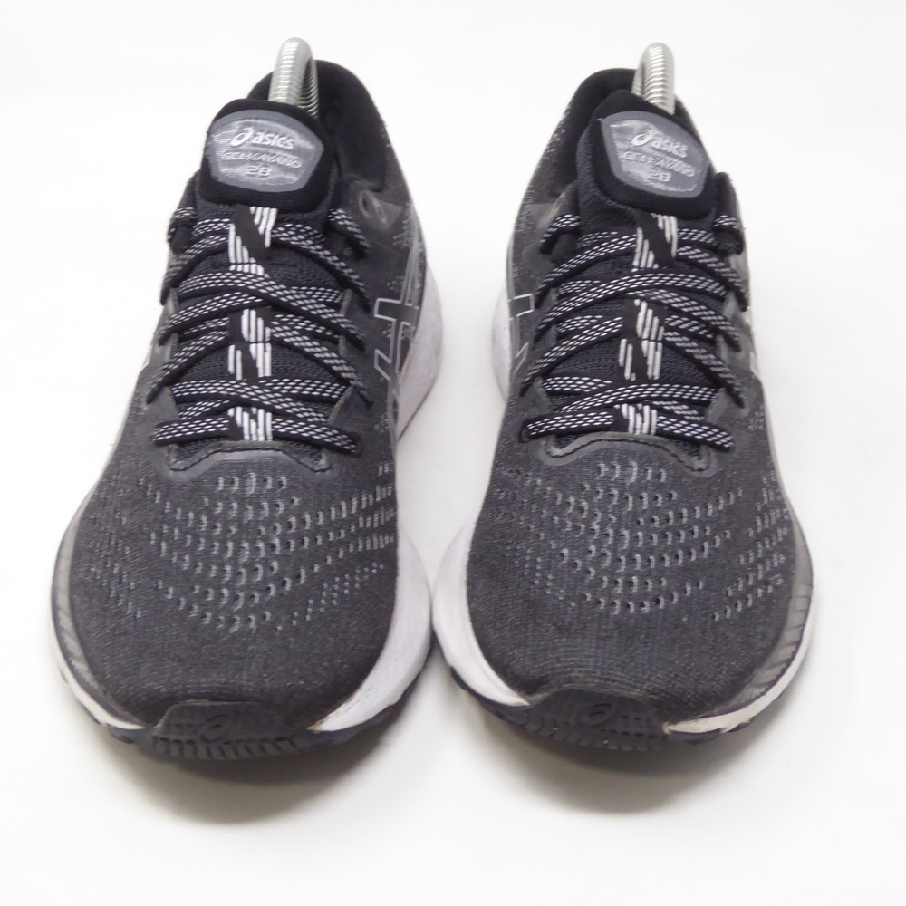 ASICS Womens GEL-KAYANO 28 Running Shoes Black White Size 9 - Picture 3 of 10